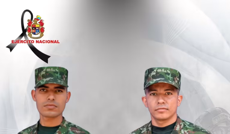 ¿Quiénes son los dos militares del Ejército asesinados en el sur de Bolívar con dron cargado de explosivos? ¿Quiénes son los dos militares del Ejército asesinados en el sur de Bolívar con dron cargado de explosivos?